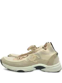 CHANEL Pre-Owned: Розовые мокасины 