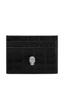 Philipp Plein: Чёрный картхолдер  Skull