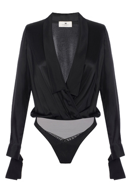 ELISABETTA FRANCHI: Чёрный боди 