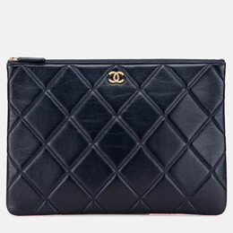 Chanel: Синий клатч 
