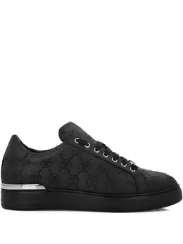 Philipp Plein: Чёрные кроссовки 