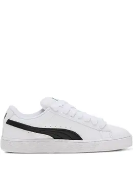 PUMA: Белые кроссовки  Suede