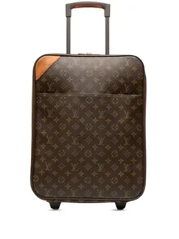 Louis Vuitton Pre-Owned: Коричневая дорожная сумка 