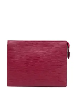 Louis Vuitton Pre-Owned: Розовый клатч 