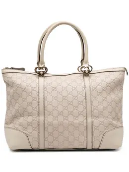 Gucci Pre-Owned: Коричневая сумка-шоппер 