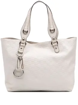 Gucci Pre-Owned: Белая сумка-шоппер 