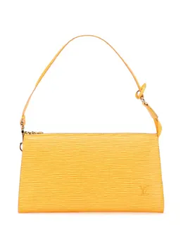 Louis Vuitton Pre-Owned: Жёлтая сумка 