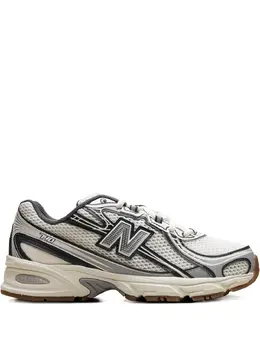 New Balance: Бежевые кроссовки 