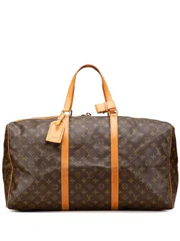 Louis Vuitton Pre-Owned: Коричневая дорожная сумка 