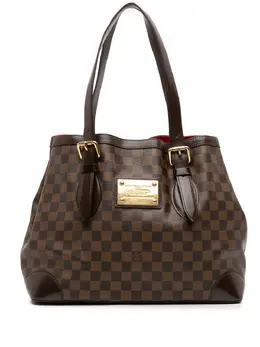 Louis Vuitton Pre-Owned: Коричневая сумка-шоппер 