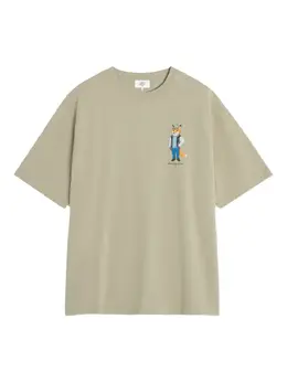 Maison Kitsuné: Хлопковая футболка 