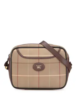 Burberry Pre-Owned: Коричневая сумка через плечо 