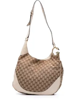 Gucci Pre-Owned: Коричневая сумка через плечо 