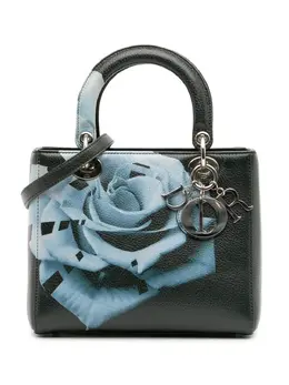 Christian Dior Pre-Owned: Сумка с растительным принтом 