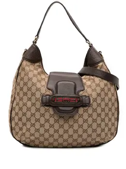 Gucci Pre-Owned: Коричневая сумка 
