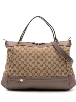 Gucci Pre-Owned: Коричневая сумка 