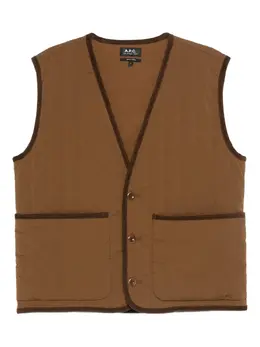 A.P.C.: Стёганый жилет 