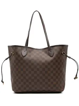 Louis Vuitton Pre-Owned: Коричневая сумка-шоппер 
