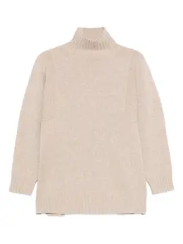 Max Mara: Бежевый свитер 