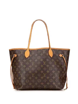 Louis Vuitton Pre-Owned: Коричневая сумка-шоппер 