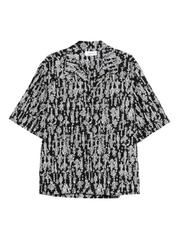 Alexander McQueen: Рубашка со стразами 