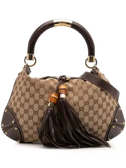 Gucci Pre-Owned: Коричневая сумка 