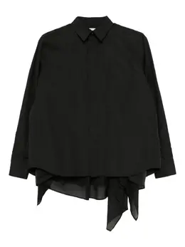 sacai: Чёрная рубашка 