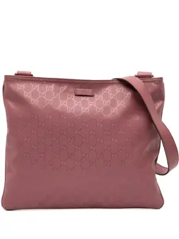 Gucci Pre-Owned: Розовая сумка через плечо 