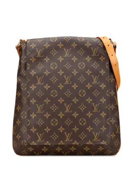 Louis Vuitton Pre-Owned: Коричневая сумка через плечо 