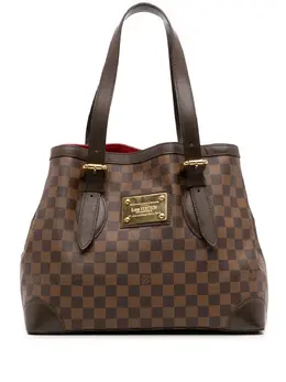 Louis Vuitton Pre-Owned: Коричневая сумка-шоппер 