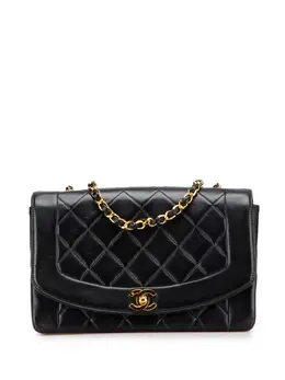 CHANEL Pre-Owned: Чёрная сумка через плечо 