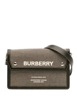 Burberry Pre-Owned: Серая сумка через плечо 