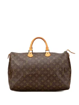 Louis Vuitton Pre-Owned: Коричневая сумка 
