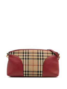 Burberry Pre-Owned: Коричневая сумка через плечо 