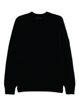 Stone Island: Синий свитер 