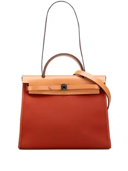 Hermès Pre-Owned: Оранжевая сумка 