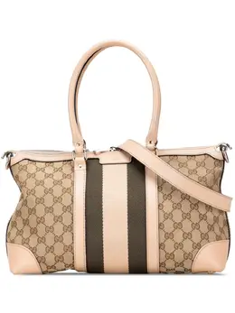 Gucci Pre-Owned: Коричневая сумка 