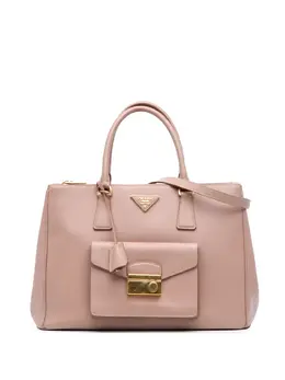Prada Pre-Owned: Розовая сумка 