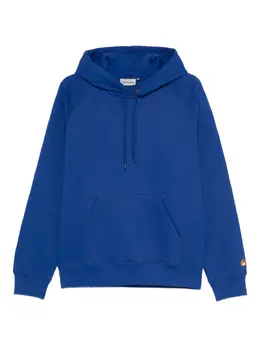 Carhartt WIP: Голубая толстовка 