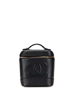 CHANEL Pre-Owned: Чёрная сумка 