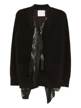 sacai: Кардиган из шерсти 