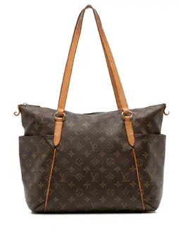 Louis Vuitton Pre-Owned: Коричневая сумка-шоппер 