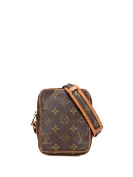 Louis Vuitton Pre-Owned: Коричневая сумка через плечо 