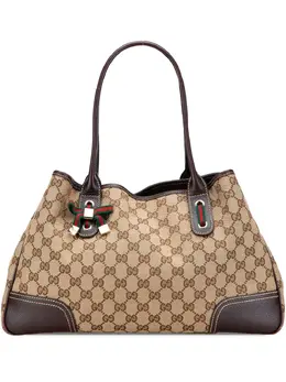 Gucci Pre-Owned: Коричневая сумка-шоппер 