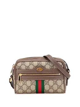 Gucci Pre-Owned: Коричневая сумка через плечо 