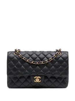 CHANEL Pre-Owned: Чёрная сумка 