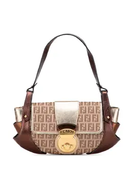 Fendi Pre-Owned: Коричневая сумка 