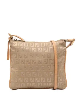 Fendi Pre-Owned: Коричневая сумка через плечо 