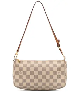 Louis Vuitton Pre-Owned: Белая сумка 