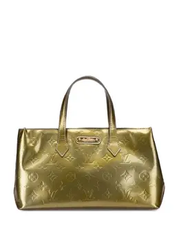 Louis Vuitton Pre-Owned: Зелёная сумка 